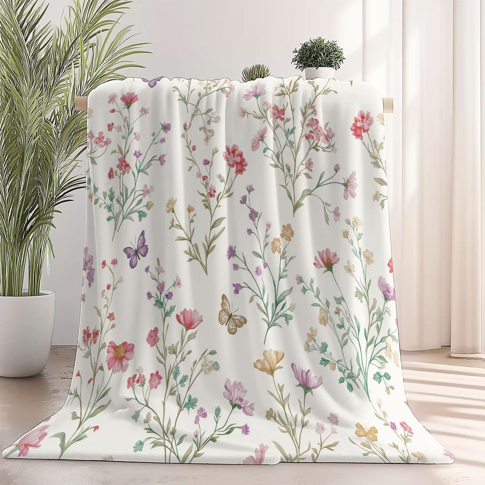 Couverture douce flanelle contre le froid pour grand lit et canapé