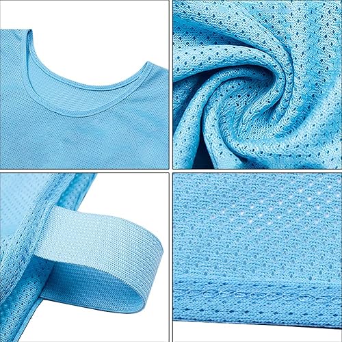 Miniatura 2 de TopTie Chalecos de entrenamiento personalizados Scrimmage Baberos de fútbol Deportes Pinnies Chaleco Voluntario para AdultoJuventud