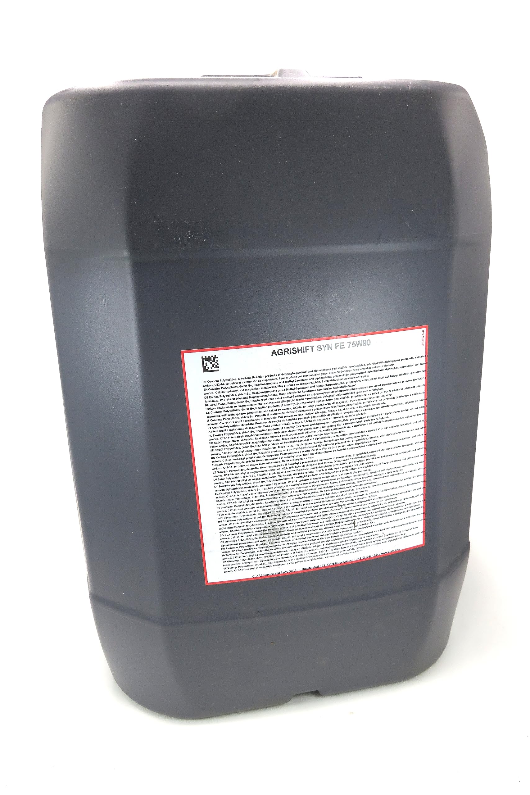 Amazon.com: CLAAS AGRISHIFT SYN FE 75W-90 Transmission Oil, 5.28