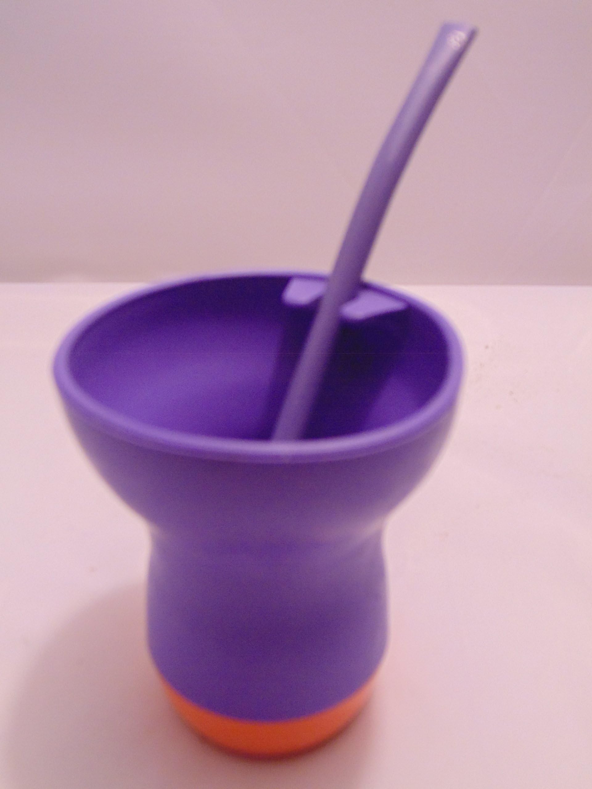 Argentina Mate Gourd Yerba Silicon Tea Cup with Color Stainless Steel Straw Bombilla Kit Gift (mza-a30)