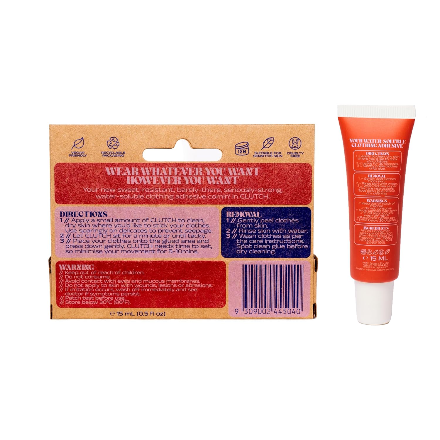 Liquid Fashion Tape Clothes Adhesive (15ml)