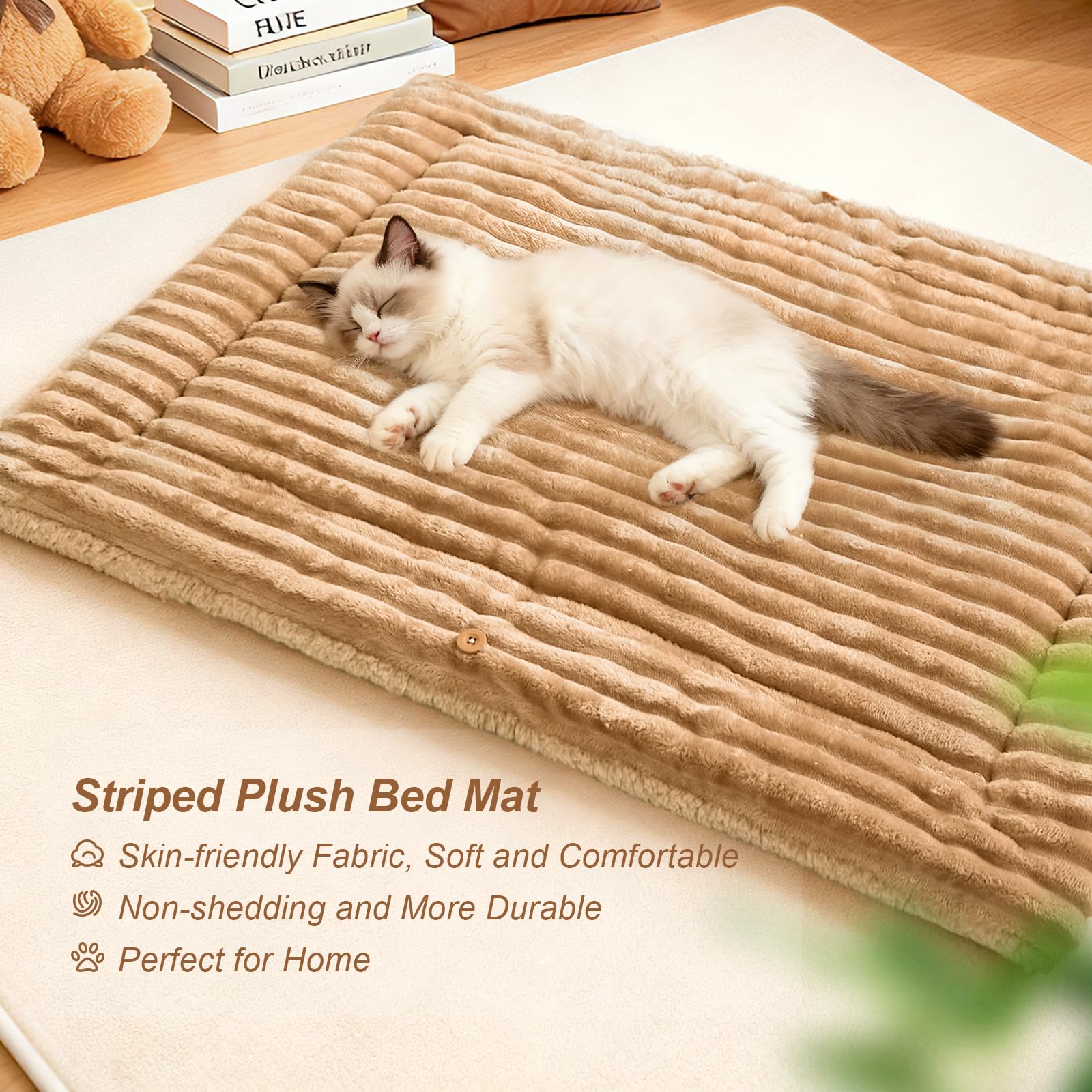 Jiupety Manta para gatos para interiores, XL