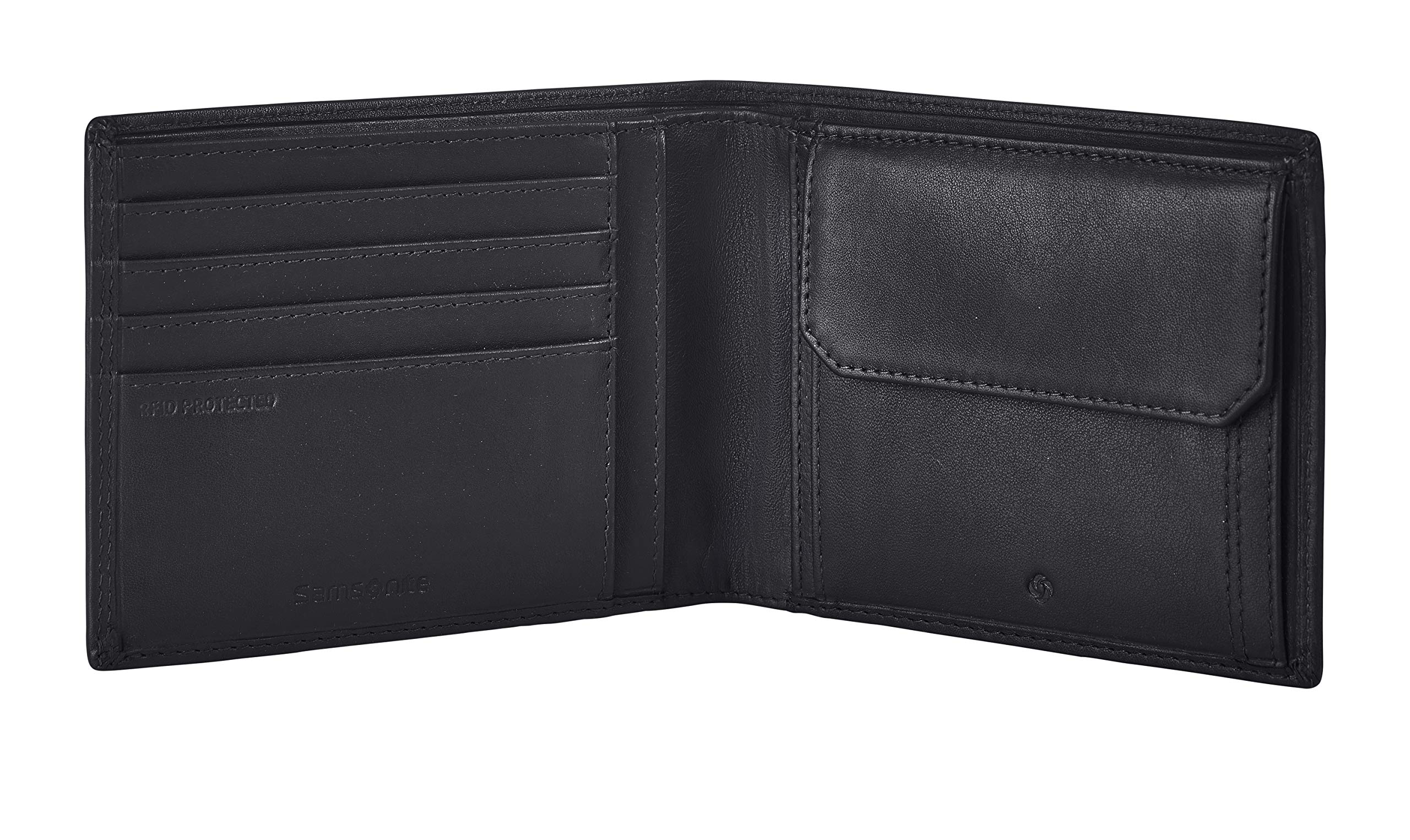 Samsonite Attack 2 SLG - Portfel, 12,2 cm, czarny (czarny)