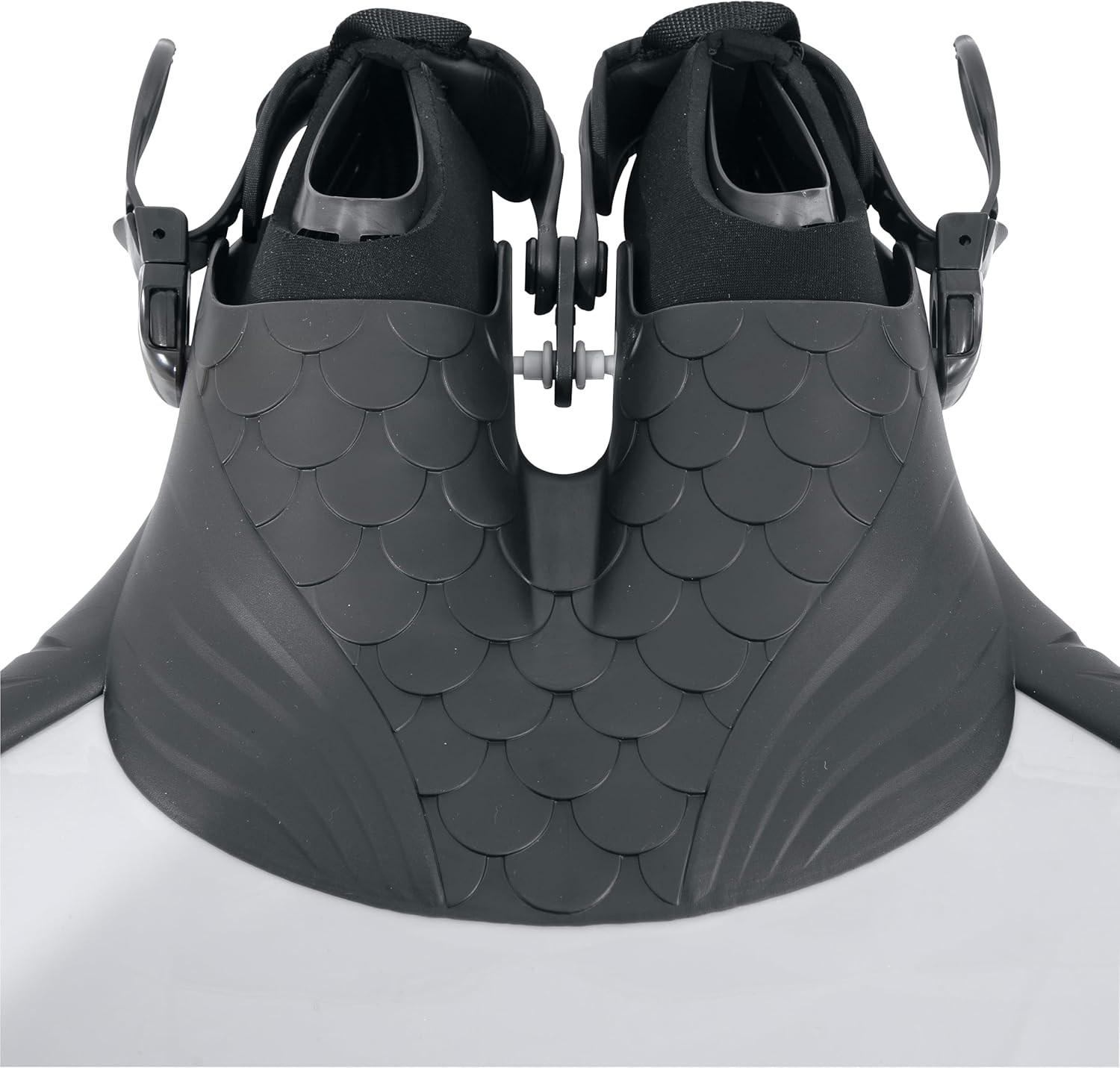 Mermaid Linden Adult Monofin - BLK/SIL