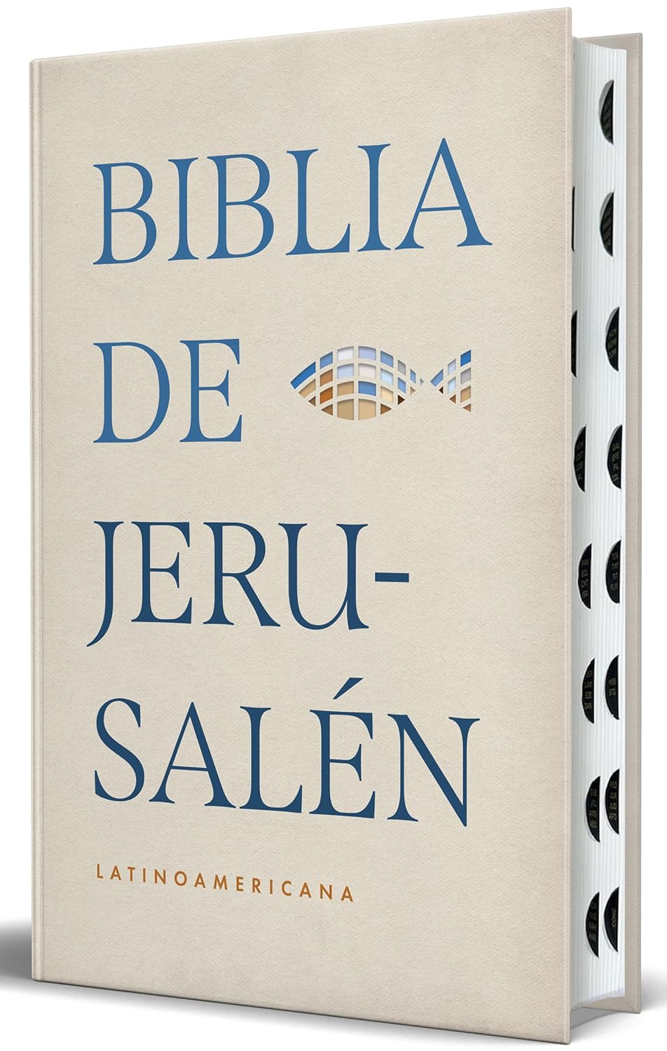 Biblia Católica Biblia de Jerusalén Latinoamericana, tapa dura edición clásica marrón arena con índice / Jerusalem Bible - Latin American Edition HC Sand (Spanish Edition)      Hardcover – November 11, 2025