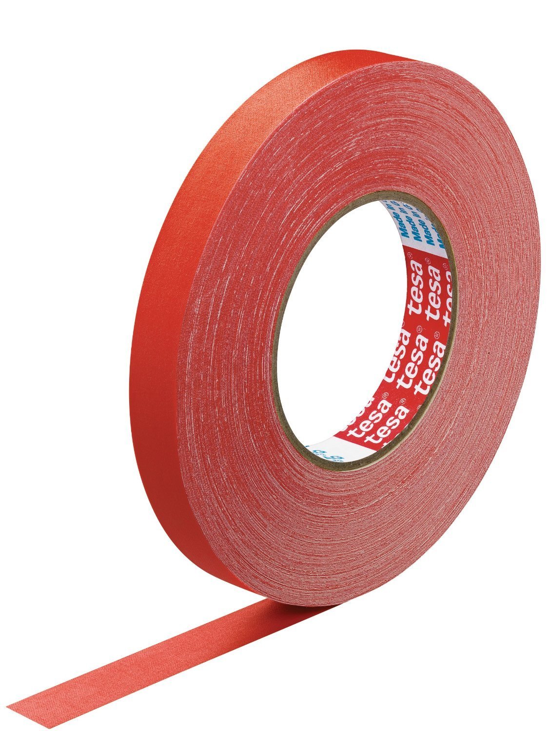 tesa 57230-00004-02 Fabric Tape 19 mm x 50 m Red, 50m:19mm