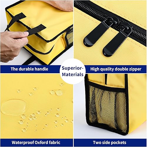 Miniatura 4 de Bolsas de almuerzo aisladas pequeña bolsa de almuerzo para mujer, lonchera para adultos, bolsa de almuerzo para el trabajo, picnic