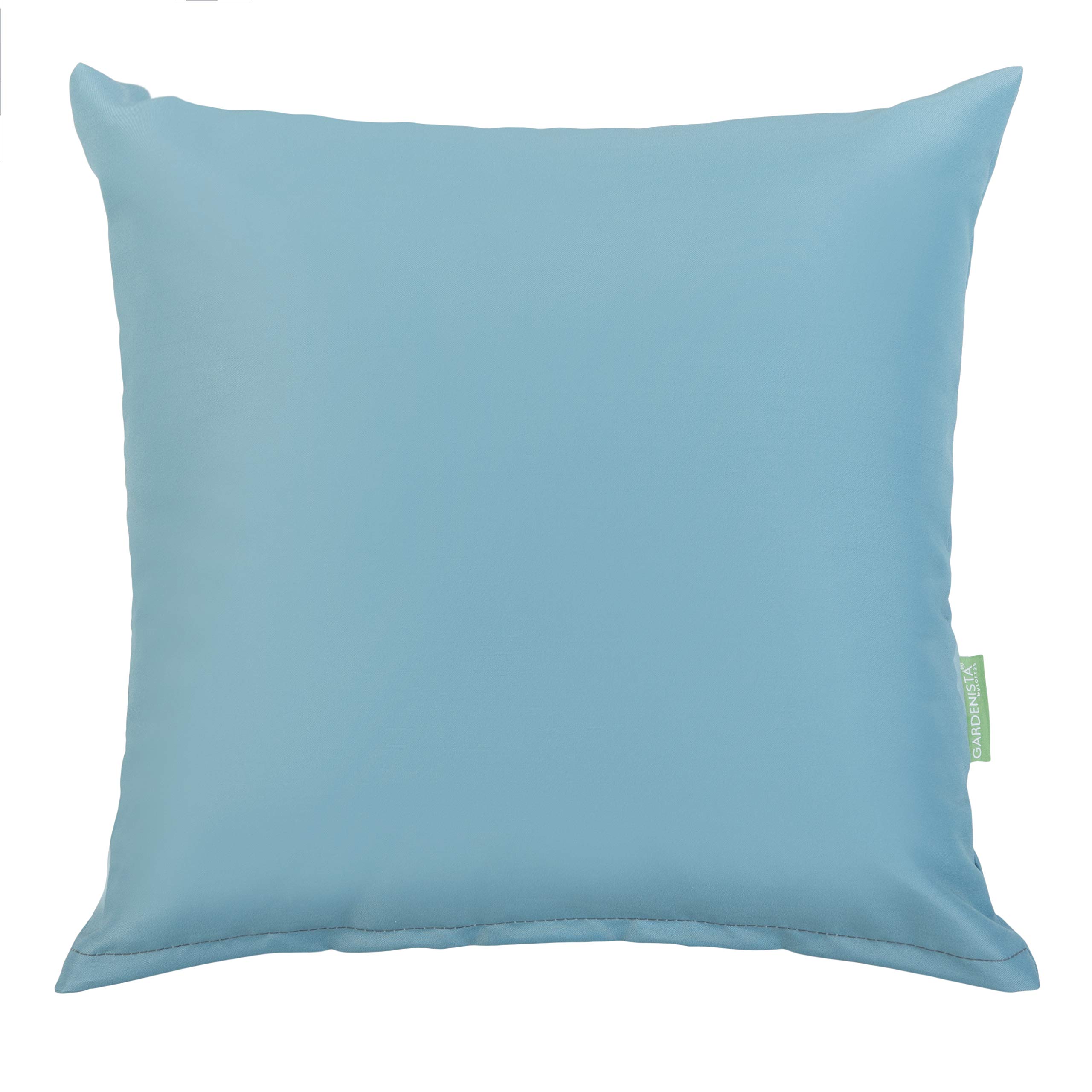 Gardenista Aquarelle Garden Scatter Outdoor Cushion | Hollowfibre Filled Hypoallergenic Pillow | Great For Patio Rattan Chairs | Water Resistant & Fire Retardant | Super Comfy (Plain, )