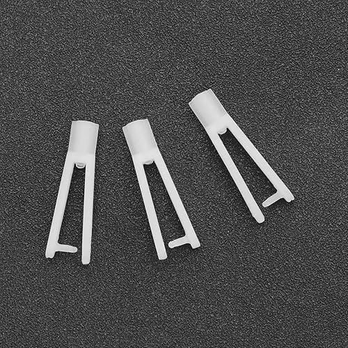 Miniatura 5 de 20 piezas RC Clevis Snap Links Reemplazo Quick Link Nylon Clevis Actualización de aviones Accesorios para Control Remoto Modelo Avión Aviones