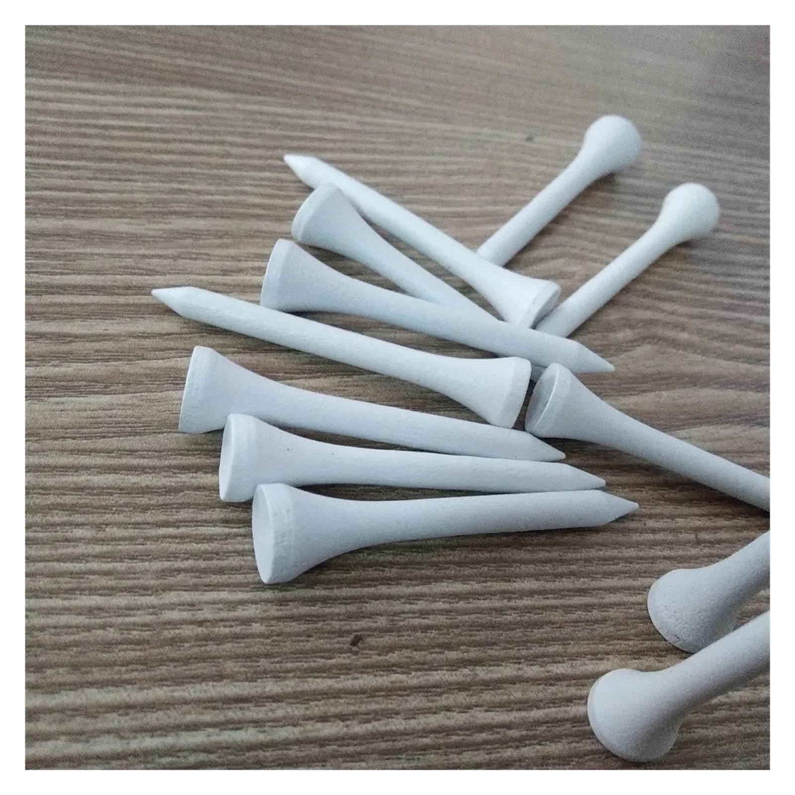 1000 Teile/los Große 54mm/70mm/83mm weiß Farbe Holz Golf-Tee