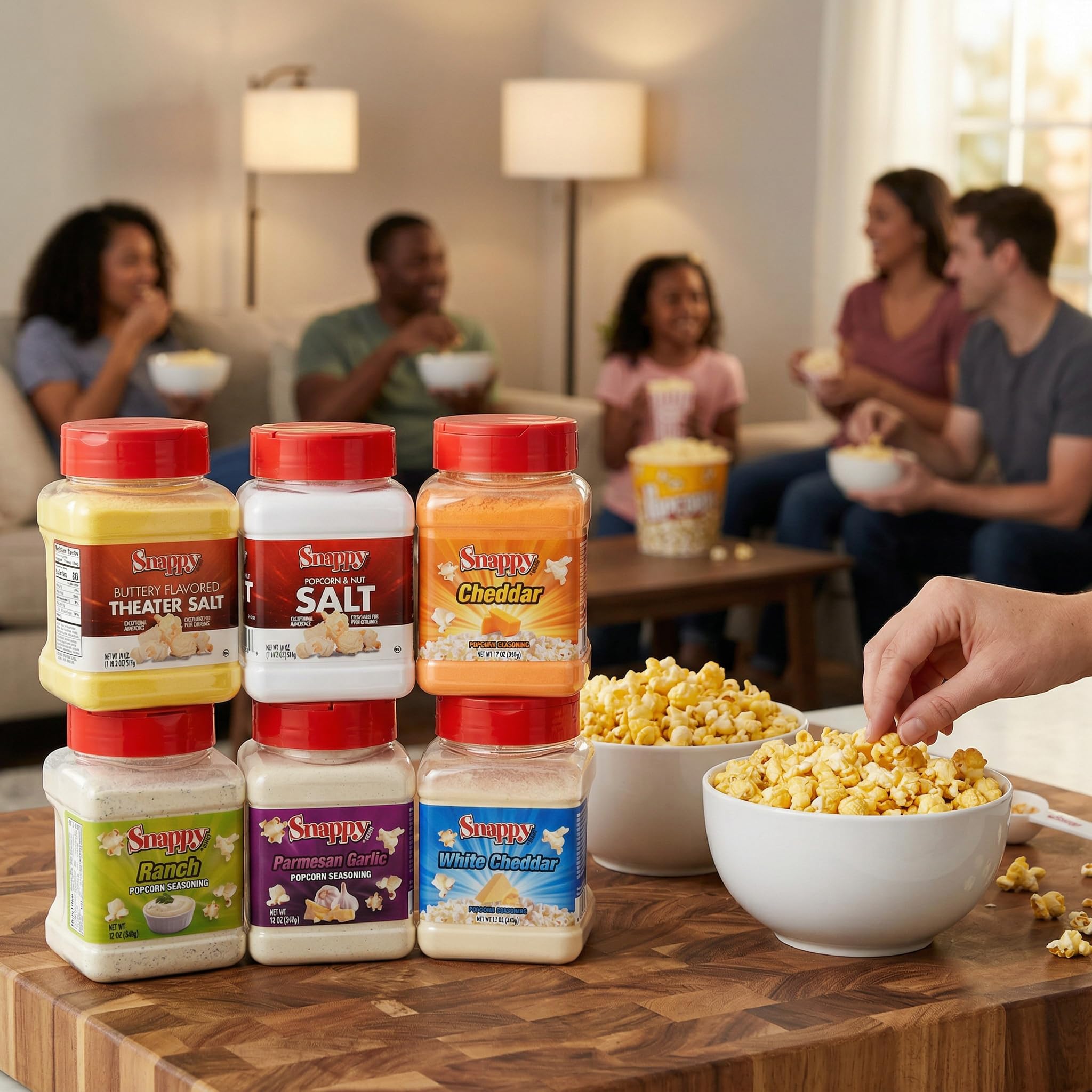 Amazon.com : Snappy Popcorn Salt and Seasoning Variety Pack