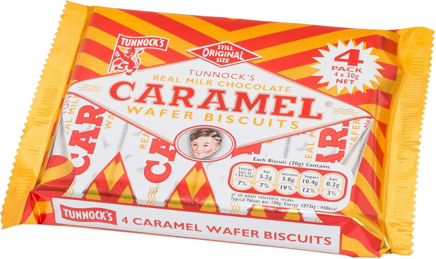Tunnocks Milk Chocolate Caramel Wafer Bars 20x4 Amazon.co.uk Grocery