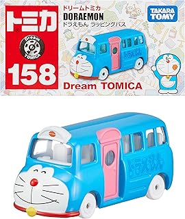 タカラトミー(TAKARA TOMY) トミカ ドリームトミカ No.158 ドラえもん ラッピングバス ミニカー おもちゃ 3歳以上