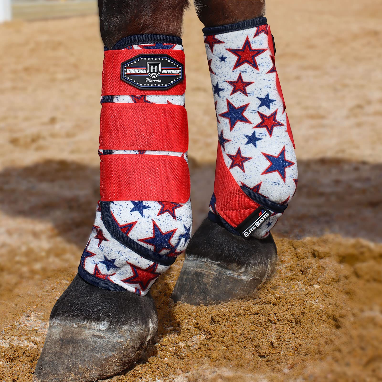 Harrison Howard 1 Pair Horse Sport Boots, Protective Horse Boots