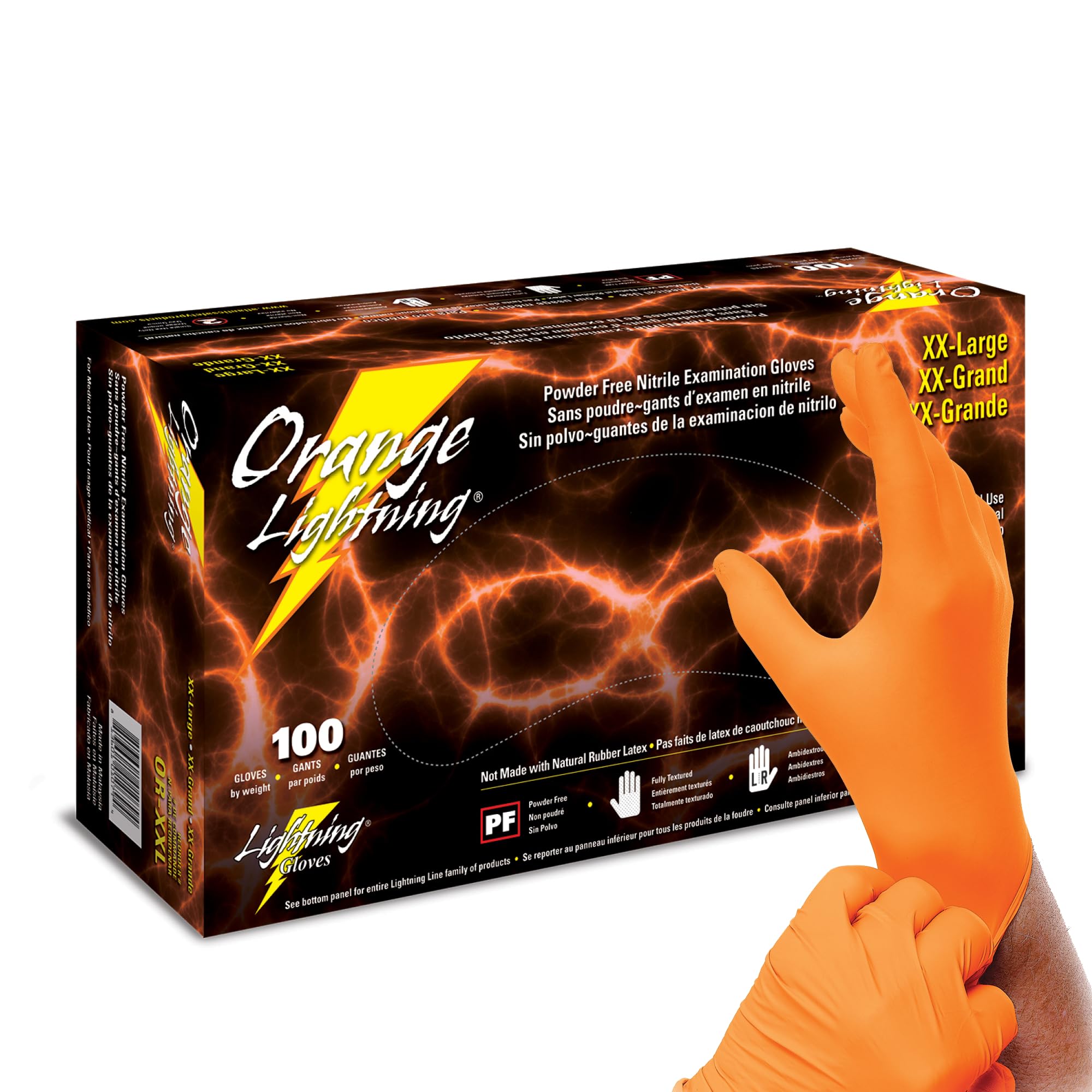 Amazon.com: Atlantic Safety Products OR-XXL Orange Lightning