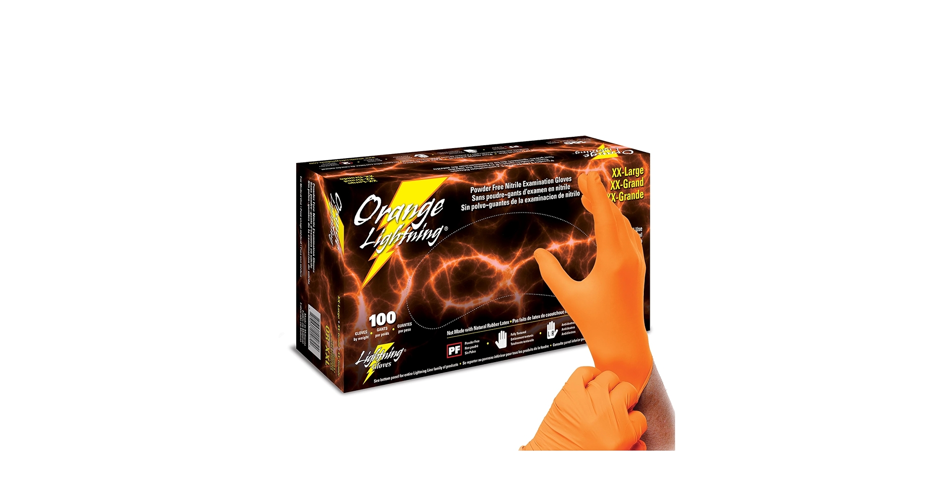 BOX OFFICE 「ORANGE」Made in France Amazon.com: Atlantic Safety Products OR-XXL Orange Lightning
