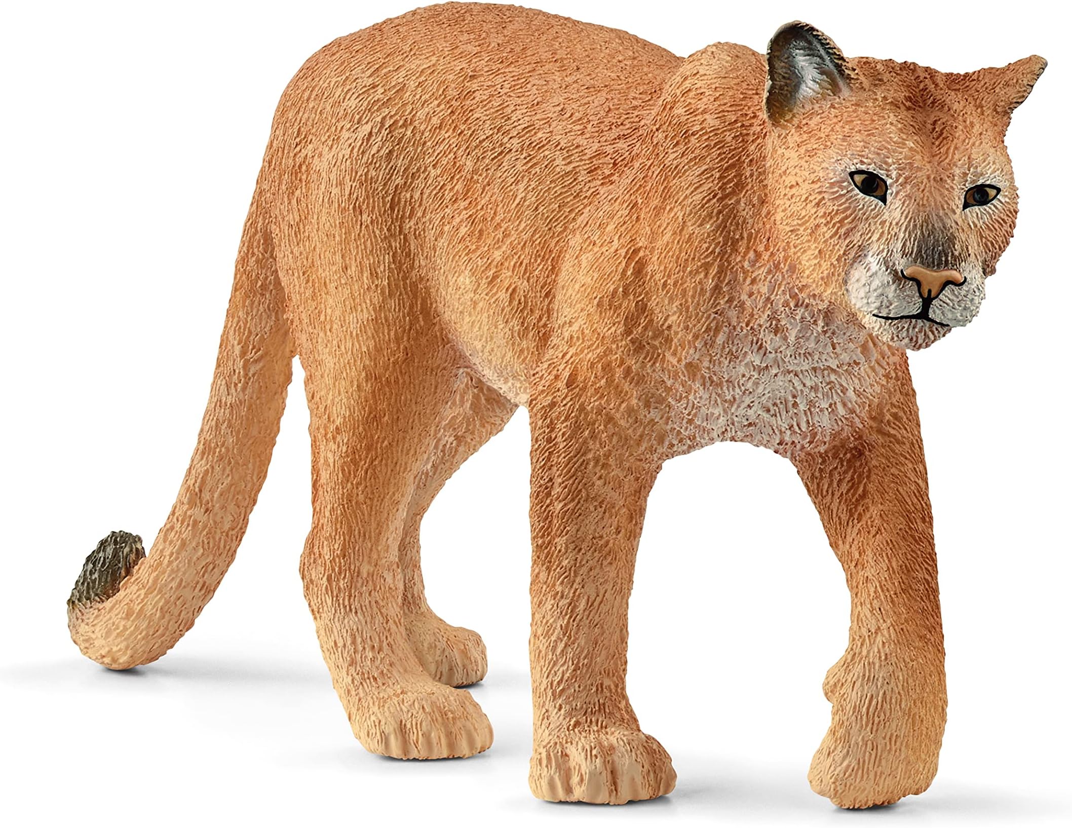 Wild Life, North American Woodland Wild Animal Toys for Kids, Cougar Toy Figurine, Ages 3+