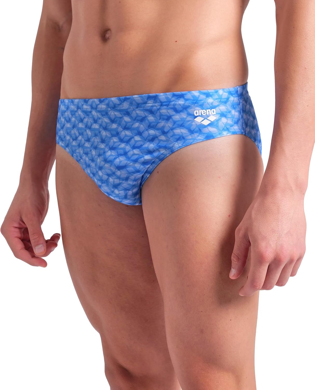 ARENA Men's Performance Monogram Swim Briefs Athletic Swimsuit Training Bathing Suit