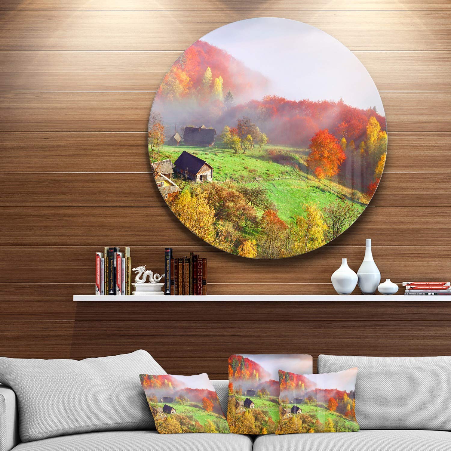 hi-dwich レジンアート　mountainsky Japanese Art Woodblock Print 