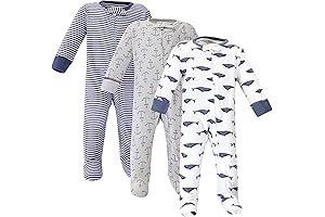 Whale Onesie: An Organic and Cozy Sleep Essential for Baby Girls