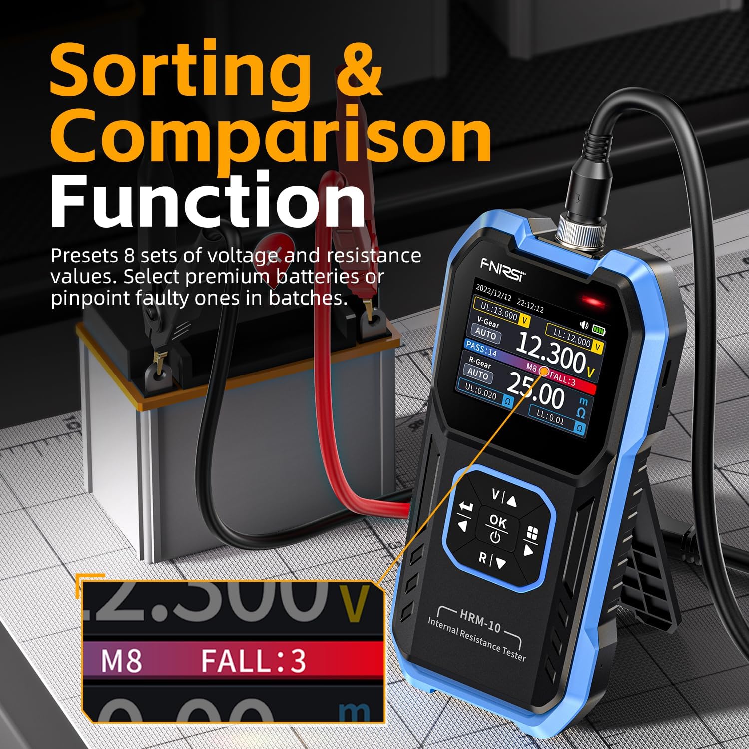 Toplionace EBC-B20H Lithium Loodzuur Accu Ontladings Capaciteit Tester Externe Oplader 12-72V 20A