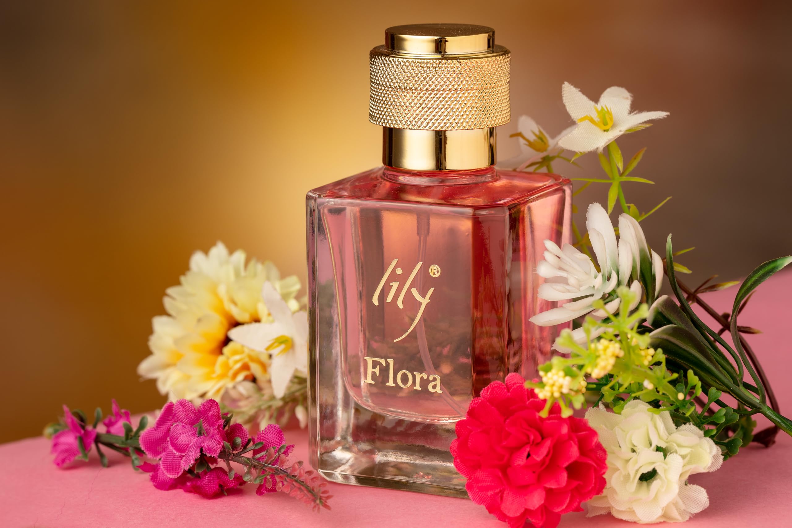 Lily Flora Luxury Perfume with Floral, Citrus, Fresh, Rose, Fruity, Woody,  Soft, Spicy, Patchouli Warm Spicy Long Lasting Fragrance for Men