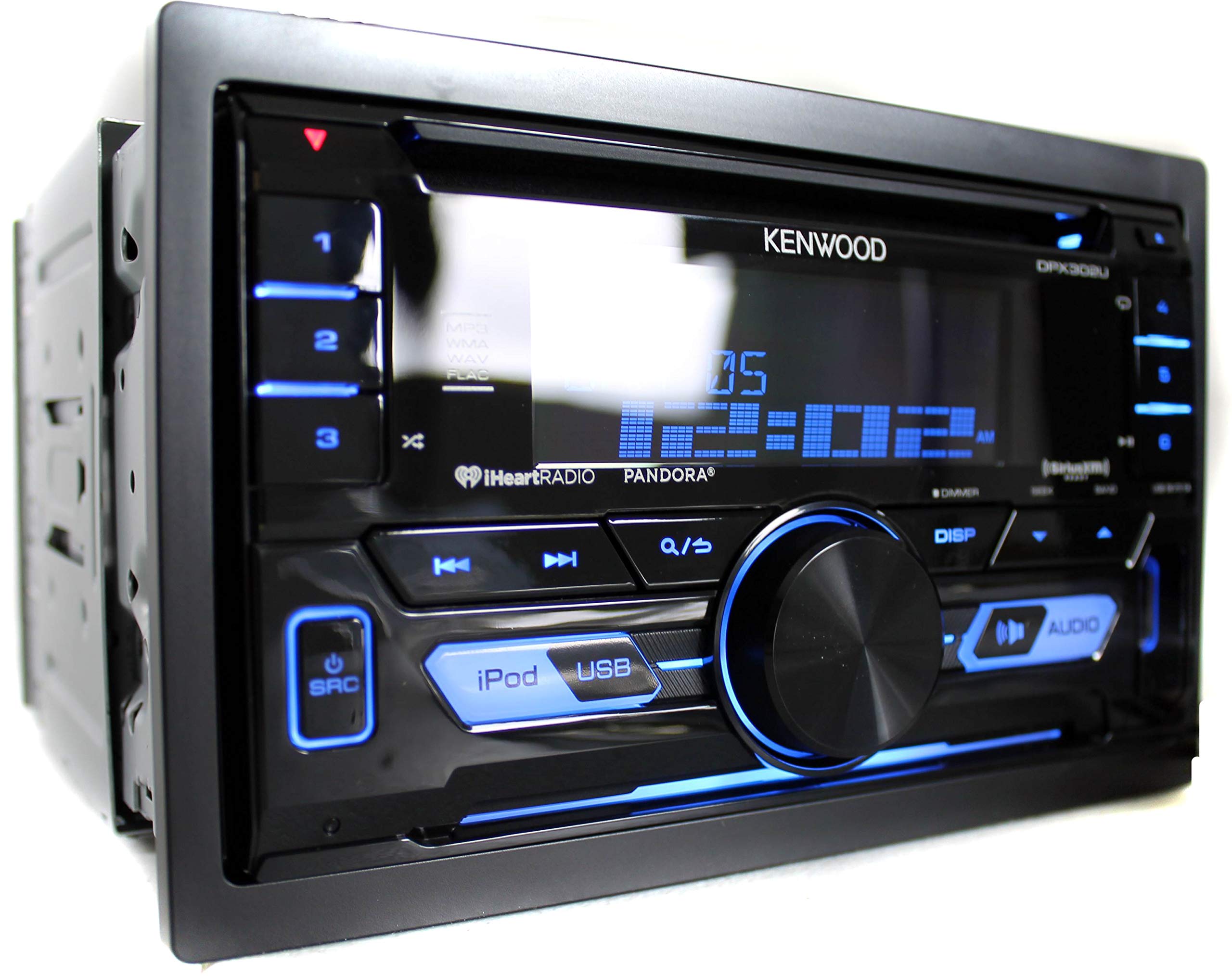 Amazon.com: Kenwood DPX302U 2-DIN CD Receiver with Front USB & Aux