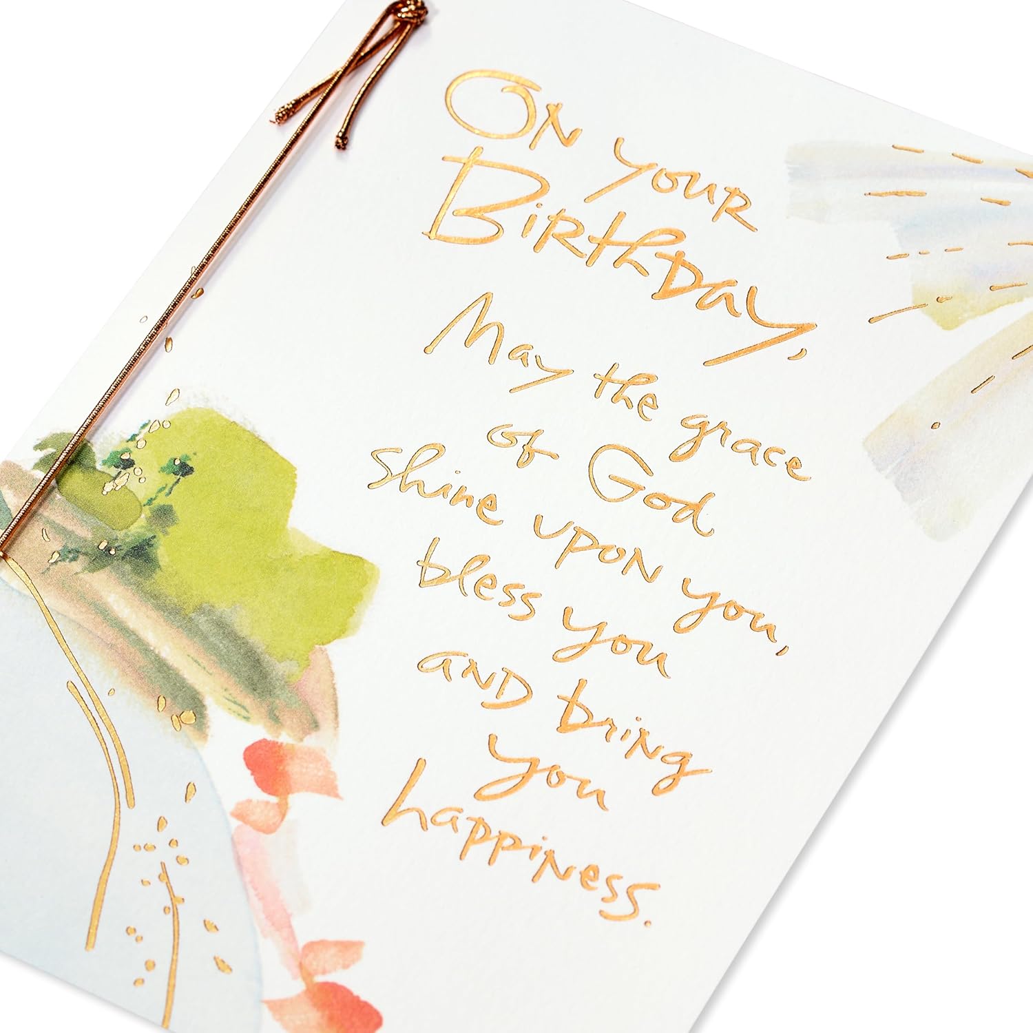American Greetings Religious Birthday Card (Wonderful Birthday) - Image 5
