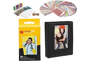 Kodak Premium Zink 2x3ʺ Instant Print Photo Album Starter Kit