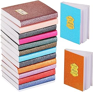 12 Pieces 1:12 Scale Miniatures Dollhouse Books Assorted Miniatures Books Dollhouse Mini Books Dollhouse Decoration Accessories Doll Toy Supplies (Assorted Style)