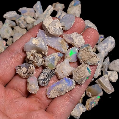 Vista 79 de 100 carats Raw Green Emerald Stone Lot, Rough Gemstone, Natural Crystals, Chakra Crystals, Healing Stones, Wholesale Pack, Jewelry Making Supply