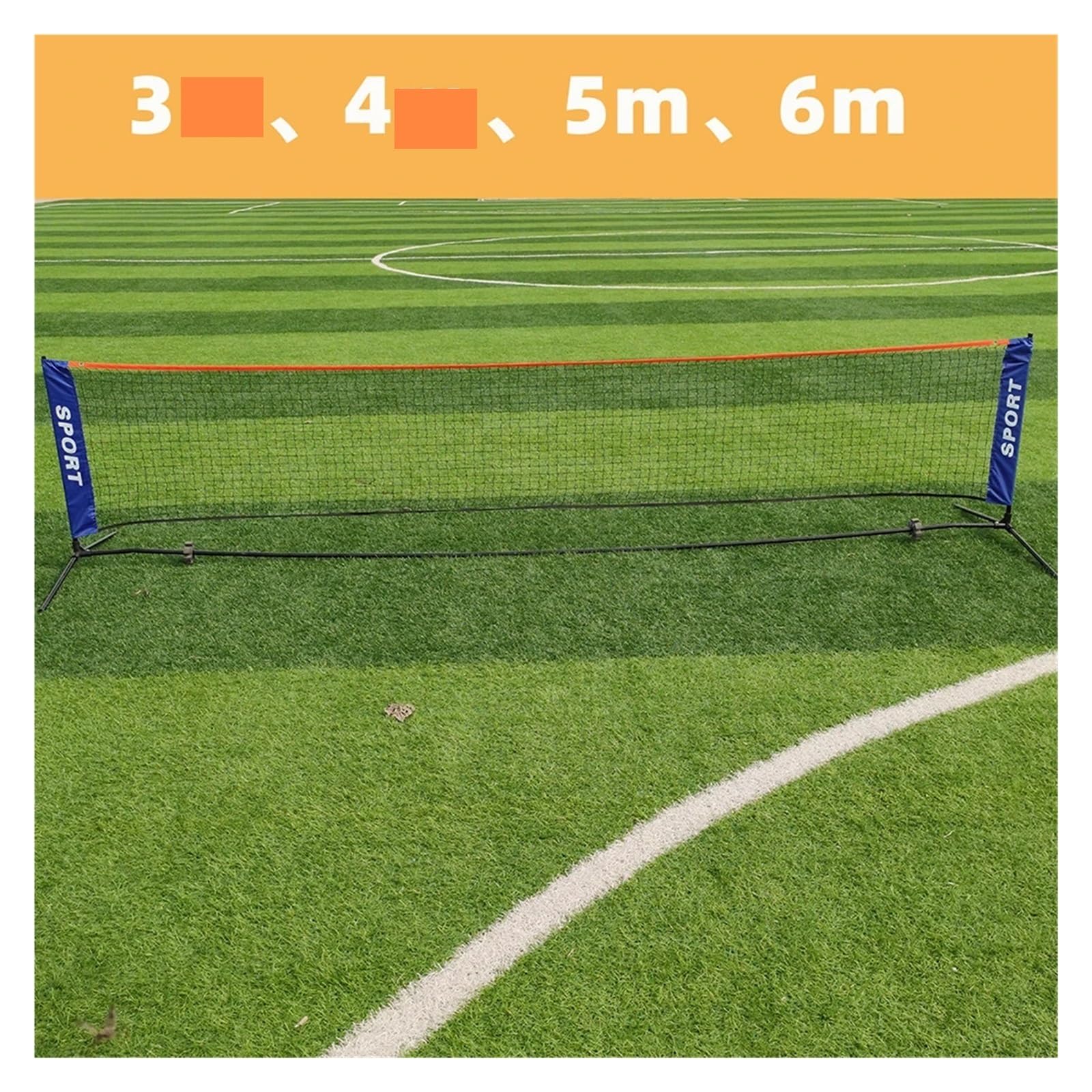 Rete da badminton professionale tennis standard pieghevole portatile pallavolo multiuso for interni ed esterni per Sport