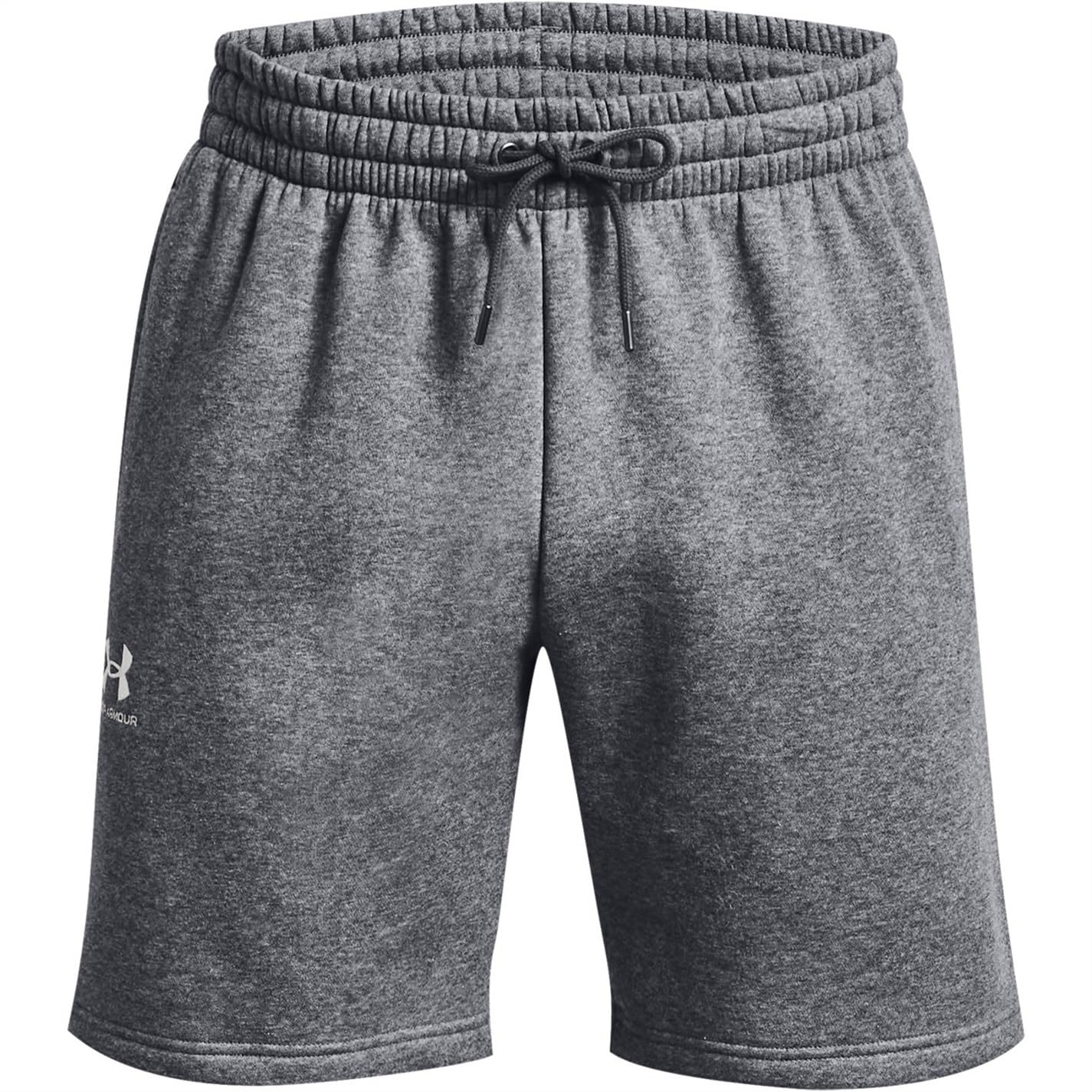 Under Armour Mens Essential Fleece Shorts Grey L