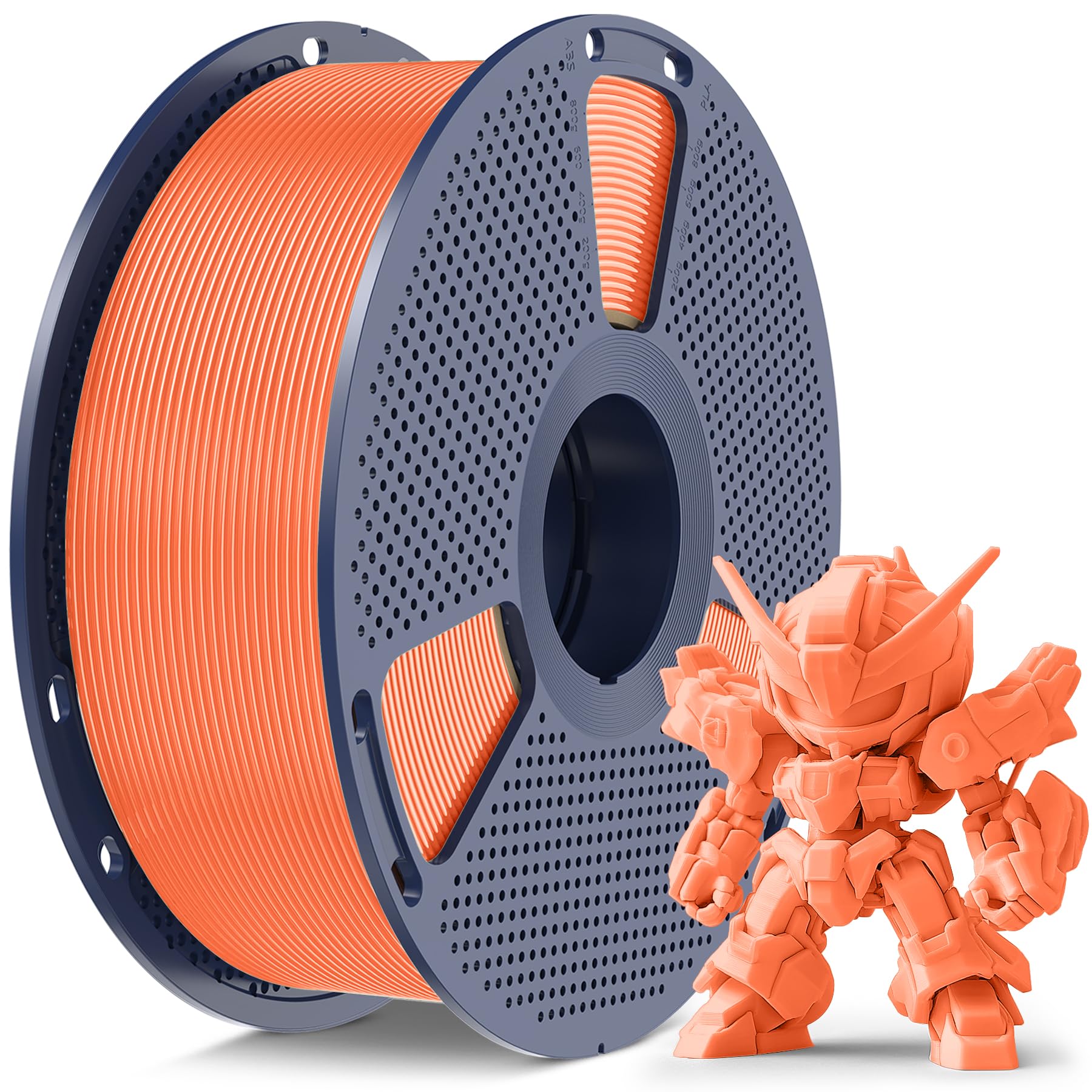 SUNLU High Speed PLA Meta Filament, 1KG PLA 3D Printer Filament 1.75mm,Tougher Neatly Wound 3D Filament, Dimensional Accuracy +/- 0.02 mm, Fits for