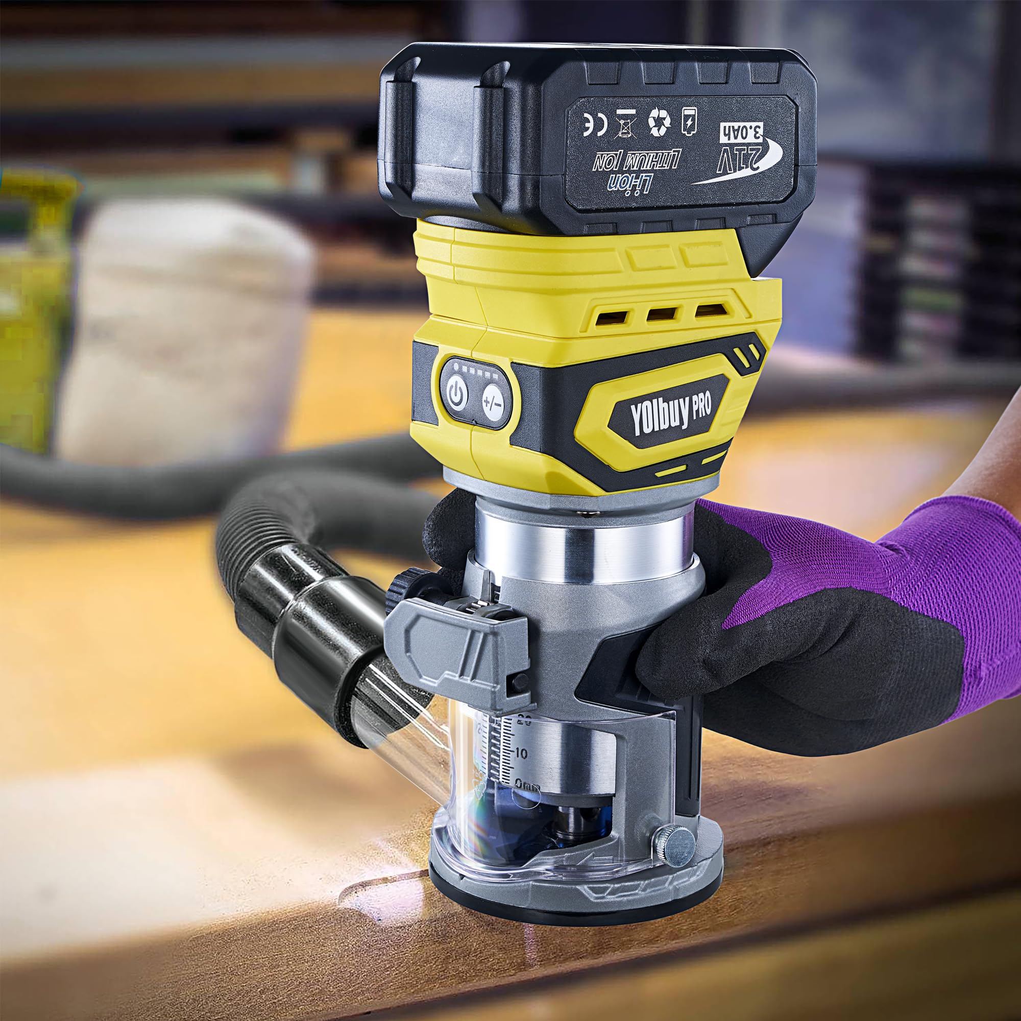 Amazon | YOIbuy PRO 充電式トリマー マキタ18V互換 ブラシレスモータ 