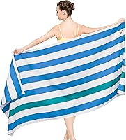 Vista 10 de SUN CUBE Toalla de playa de microfibra, toalla de playa de secado rápido, sin arena, toalla de natación ligera y compacta para viajes, piscina