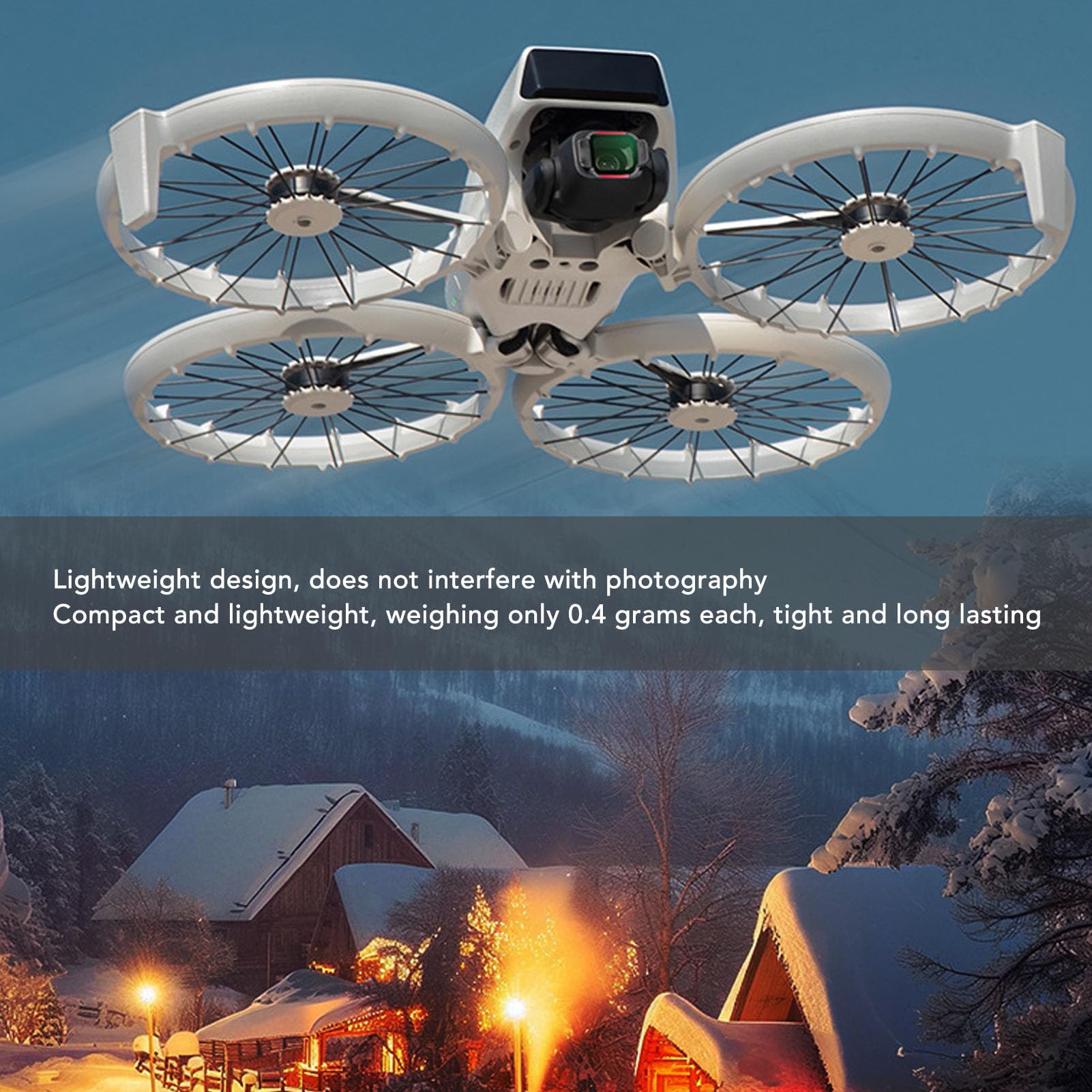 Akozon 6 in 1 Filtro per Lenti Drone Set per Flip Vetro Ottico CPL ND32 ND64 ND16 ND128 Filtri di Protezione con Scatola di Stoccaggio per Fotografia