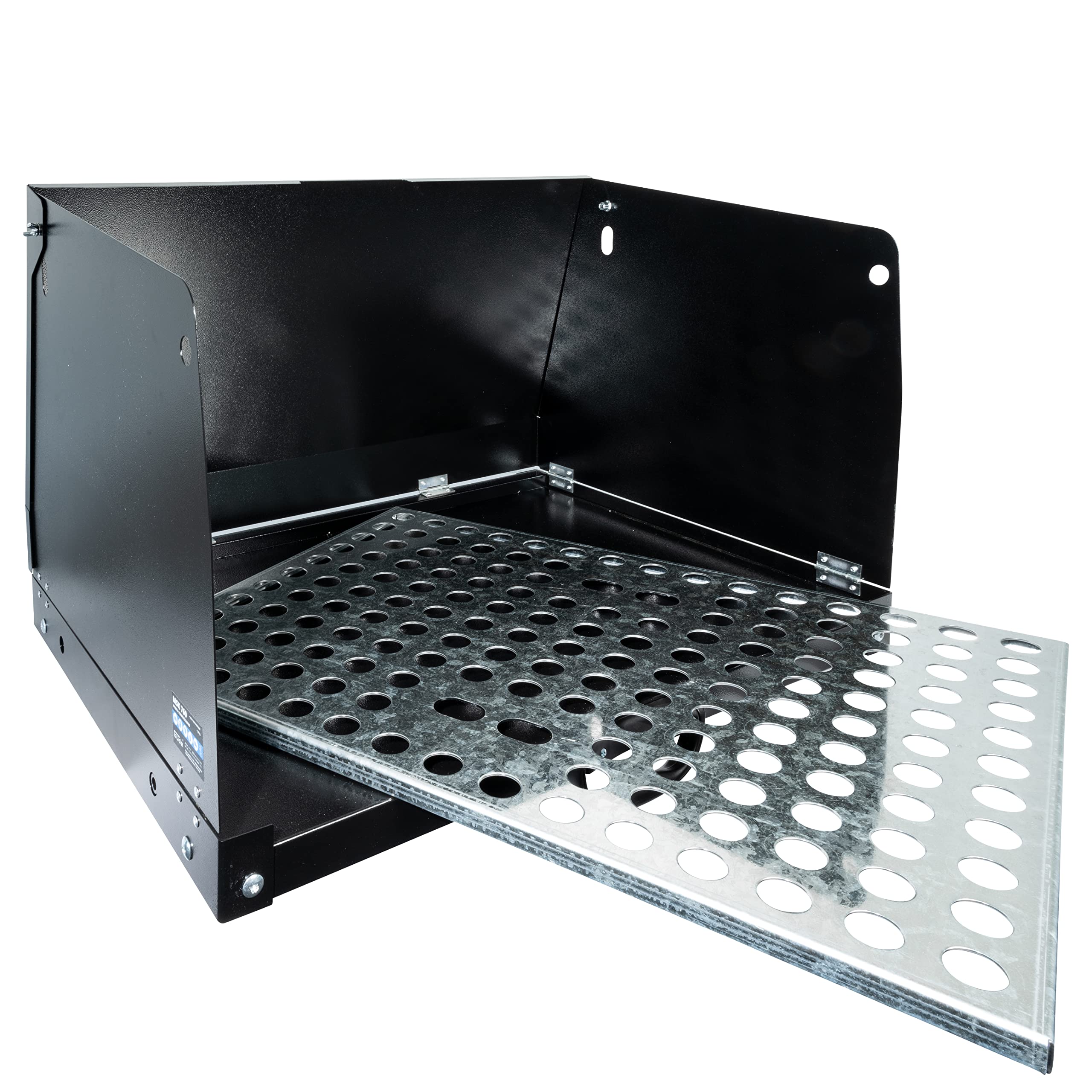 Güde MSK 760 - Cabina de soldadura móvil (plegable, chapa de acero estable, rejilla galvanizada extraíble, asa, superficie de trabajo 745 x 525 mm, protección contra rayos UV, puntos de soldadura y