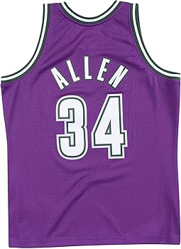 Amazon | [ミッチェル&ネス] MILWAUKEE BUCKS RAY ALLEN SWINGMAN