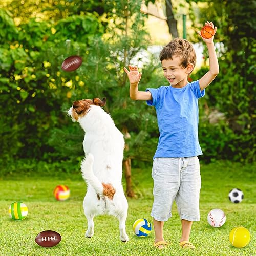 Miniatura 6 de 72 pelotas deportivas para el estrés a granel de 2.5 pulgadas, recuerdos de fiesta para niños, mini bolas de espuma para el estrés, piscina, playa,