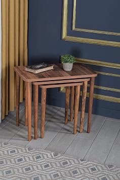 Gold Cliff Zigon Coffee Table Wooden Lathe Foot Walnut Kr 2067