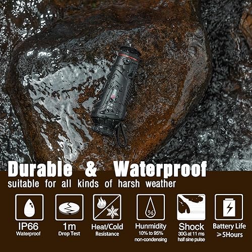 Miniatura 5 de TK Series Thermal Vision Monocular for Night Hunting - Compact Camera for Wildlife Viewing, Hunting & Outdoor