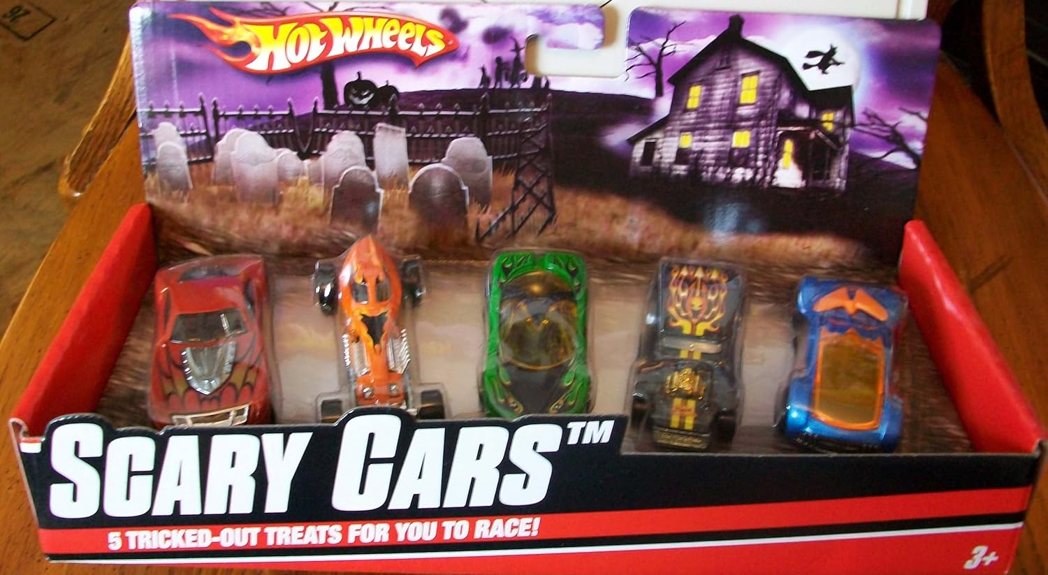 2009 Hot Wheels Scary Cars 5 pack