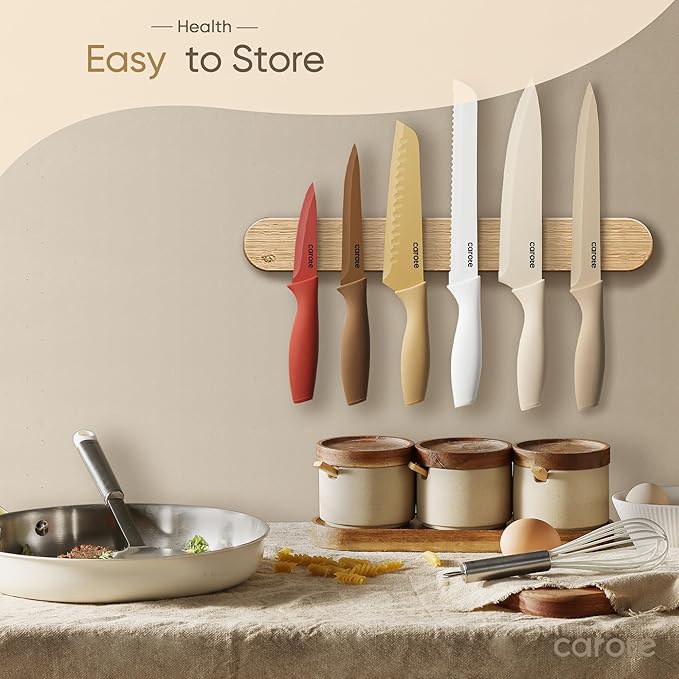 Set Cuchillos Cocina 24 Piezas Acero Inoxidable Base miniatura 6