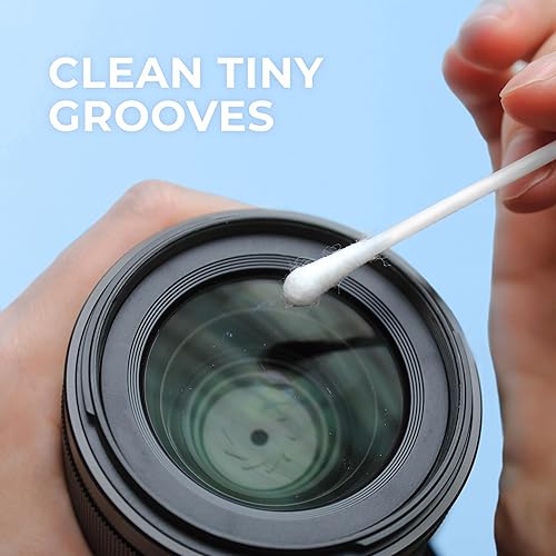 Miniatura 7 de Q-tips Hisopos de algodón para el cuidado de la belleza, hisopo de algodón original hecho con 100% algodón, 500 unidades (paquete de 2)