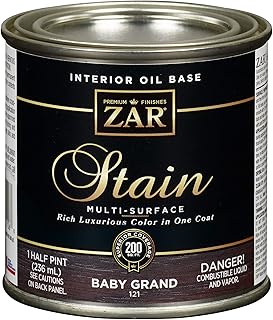 United GILSONITE LAB 12106 Black Onyx WD Stain, 1/2 Pint