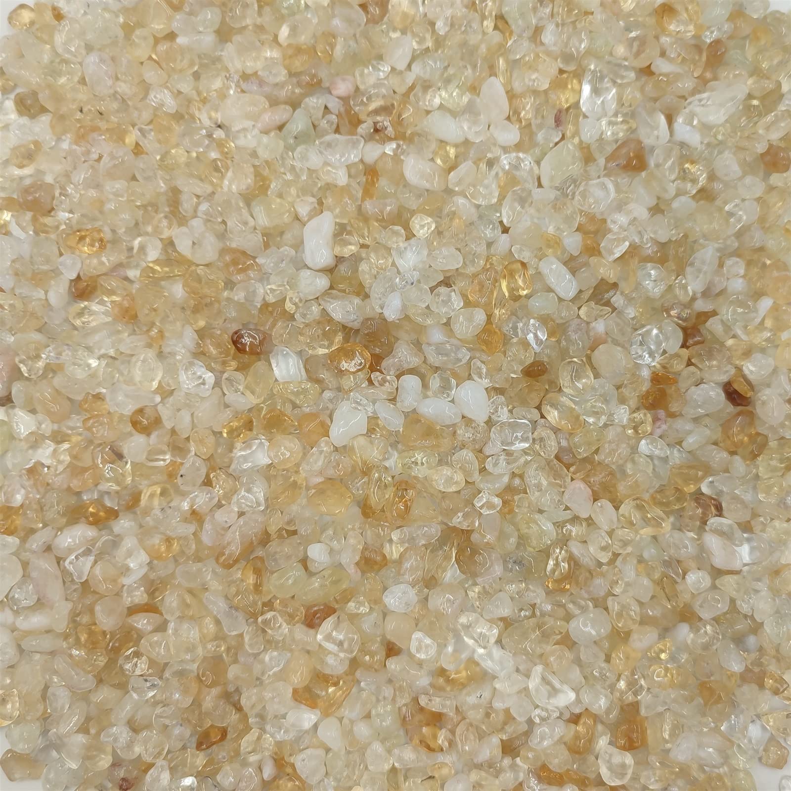 100g Citrino Natural Grava Yello Cristal Cuarzo Piedra Roca Gema Chips Pecera Acuario Decoración Espécimen Inicio Colecciones