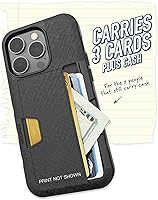 Vista 2 de Smartish - Bi The Way - Funda tipo cartera para iPhone 14 Pro - Wallet Slayer Vol 2 [delgado + soporte protector] Tarjetero - Compatible con iPhone