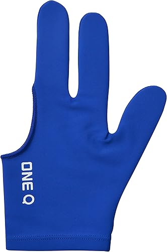 Miniatura 3 de ONEQ 3 dedos guantes de billar Snooker Cue Profesional 3 Colores (Spandex) 5pcsSet