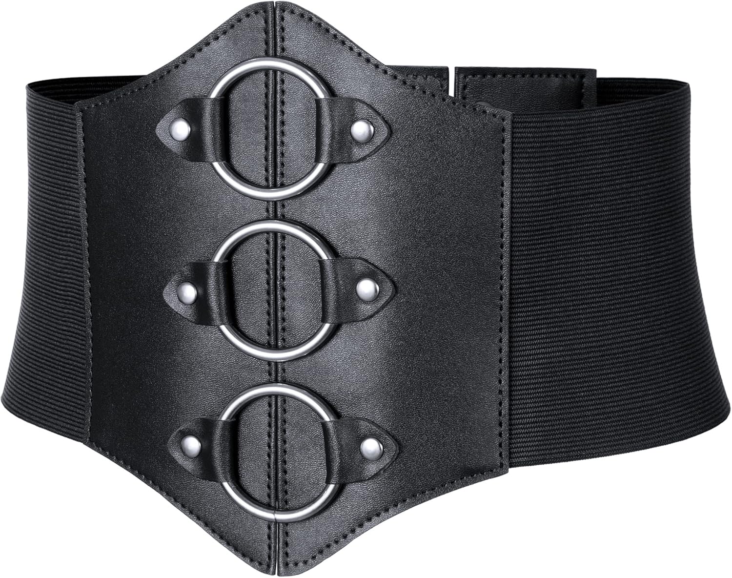 Medieval Knight PU Leather Corset Belt Shawl Men Renaissance Half Shoulder Cape Scarf Buckle Bracers Retro Accessories - Image 4